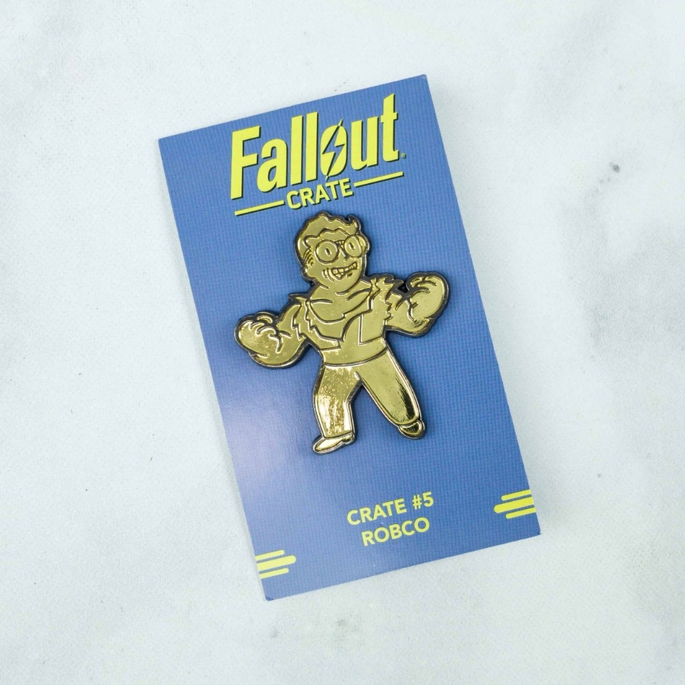 Fallout - Vault Boy - Nerd Rage Perk Pin - Picture 3 of 4